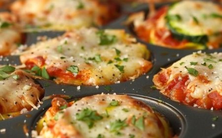 Zucchini Lasagna Bites Recipe