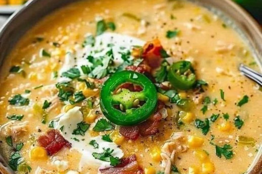 Mexican Street Corn Soup Recipe