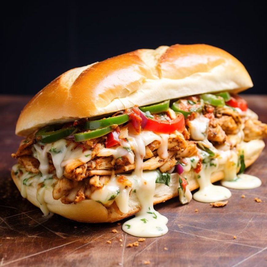 Slow Cooker Chicken Philly Sandwiches Directions