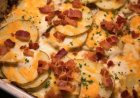 Baked Scalloped Potatoes with Bacon Recipe