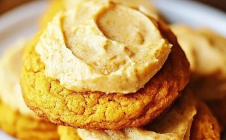 Melt-in-Your-Mouth Pumpkin Cookies Recipe