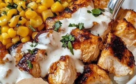 Street Corn Chicken Rice Bowl Recipe