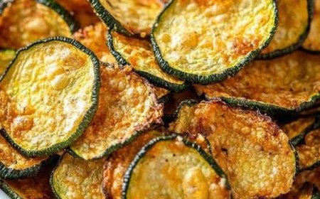 Air Fryer Zucchini Chips Recipe