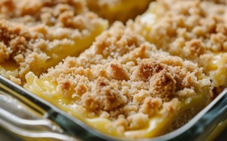 Lemon Crumb Bars Recipe