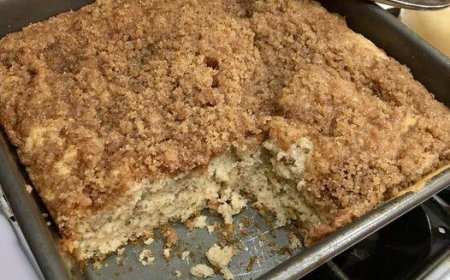 Lightened Up Coffee Cake Recipe