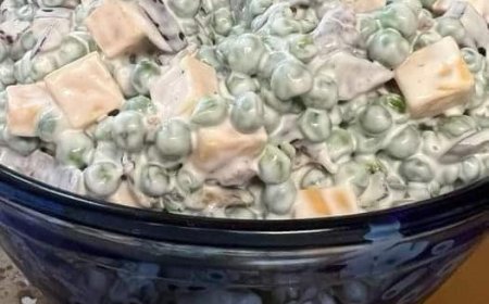 Low Points Pea Salad Recipe