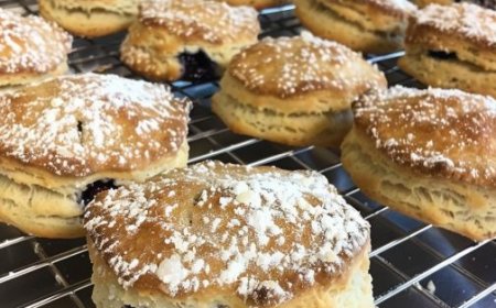 Low Point Blueberry Biscuits Recipe