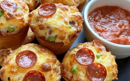 Pizza Muffins Recipe