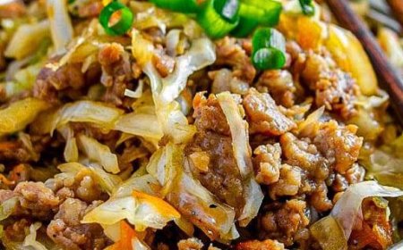 Weight Watchers Egg Roll in a Bowl Recipe