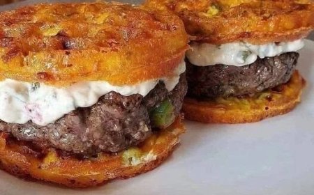 WW Chaffle Burger Recipe