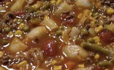 Vegetable Beef Soup Recipe
