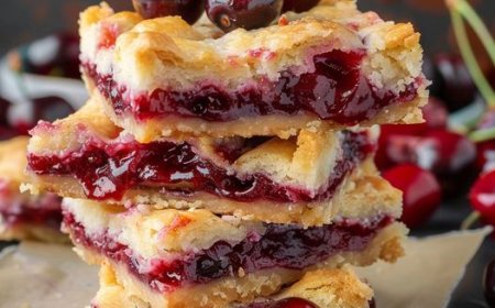 Lower Point Cherry Bars Recipe