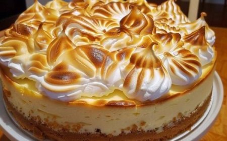 Lemon Meringue Cheesecake Recipe