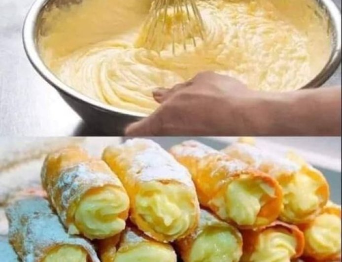 Vanilla Cream Rolls Recipe