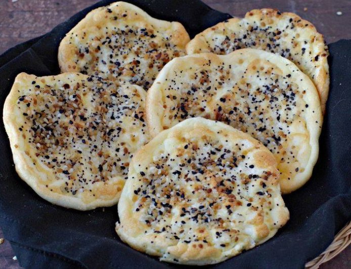 0-Point Everything Bagel Cloud Bread Recipe
