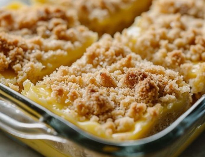 Lemon Crumb Bars Recipe