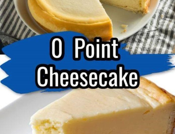 Weight Watchers 0 Point Cheesecake Recipe