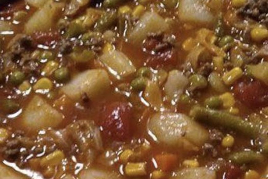 Vegetable Beef Soup Recipe Useful Recipes