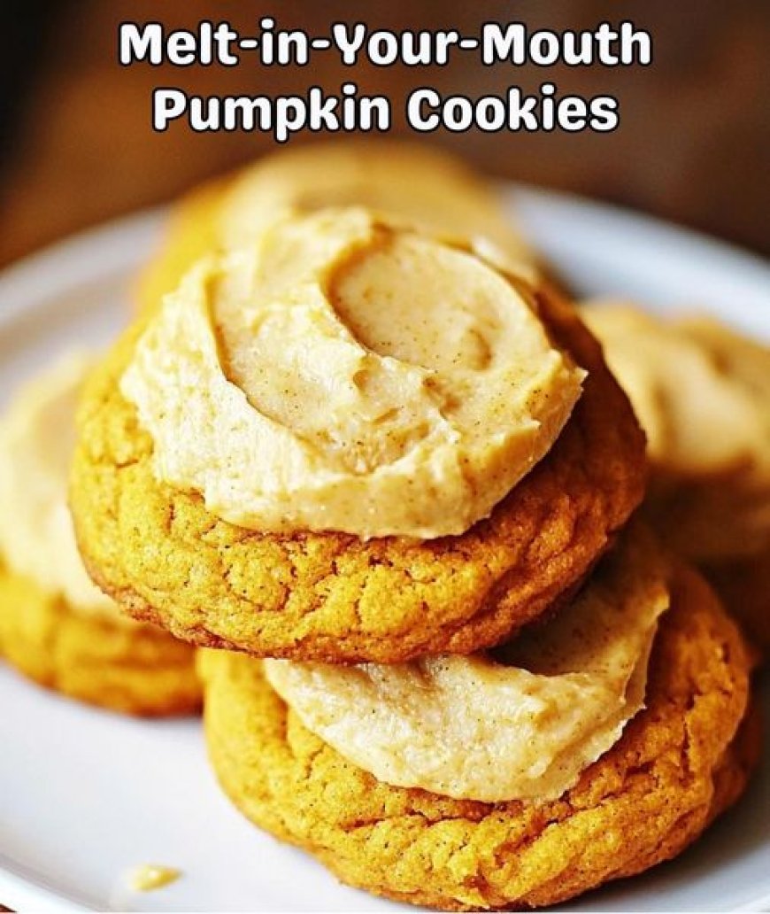 Melt-in-Your-Mouth Pumpkin Cookies Ingredients