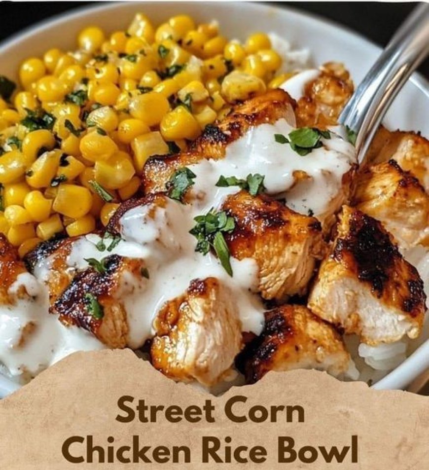 Street Corn Chicken Rice Bowl Ingredients