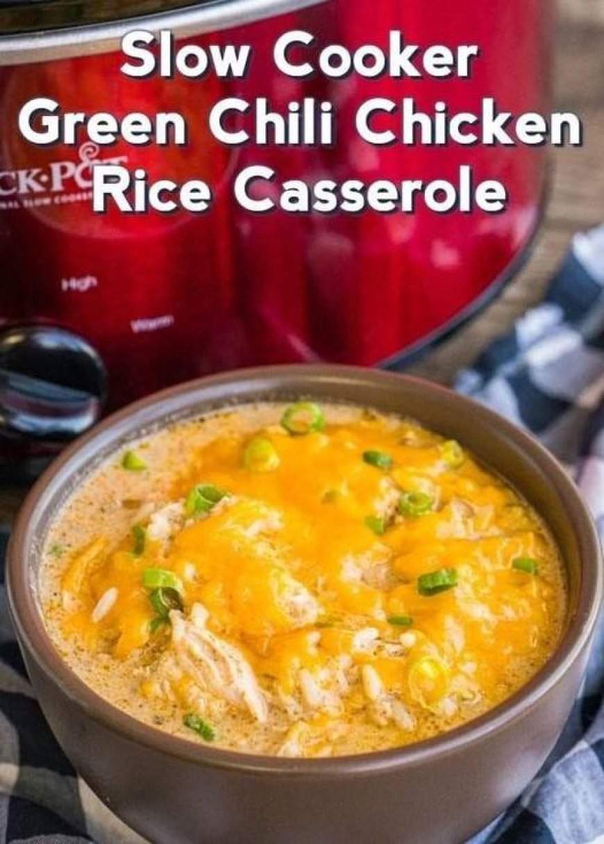 Green Chilli Chicken Rice Casserole Ingredients