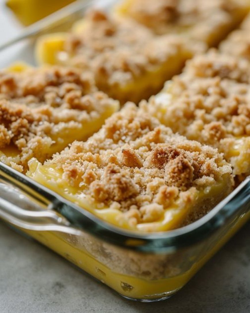 Lemon Crumb Bars Ingredients