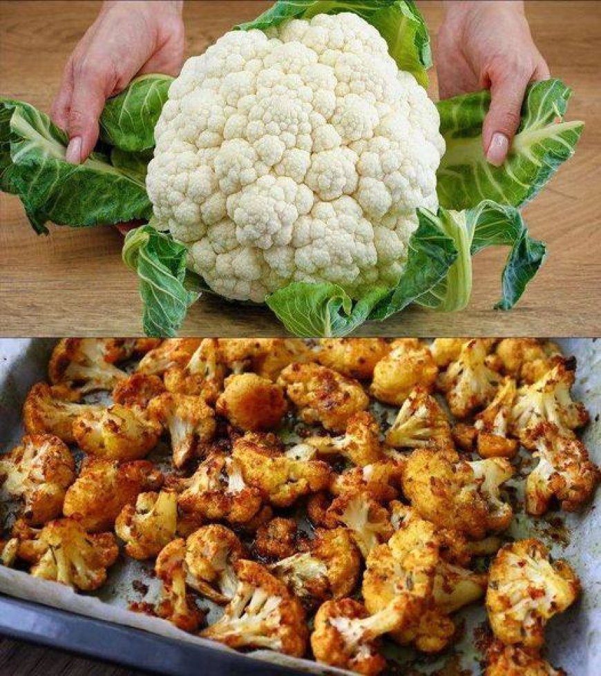 Crispy Oven-Baked Cauliflower Ingredients