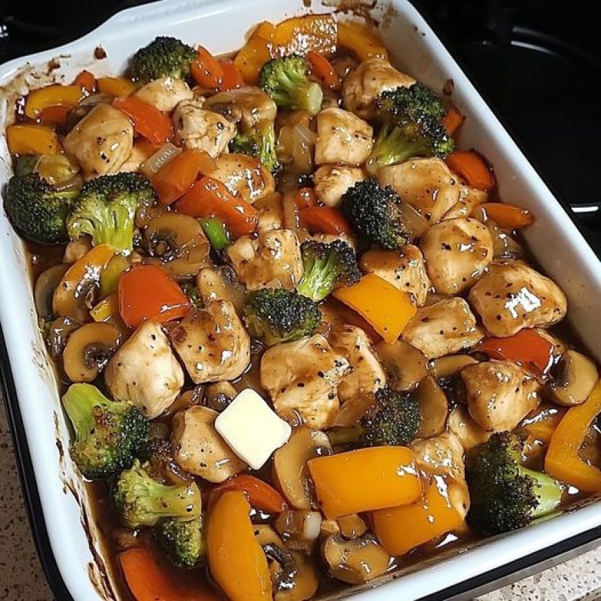 Healthy Roasted Chicken and Veggies Ingredients