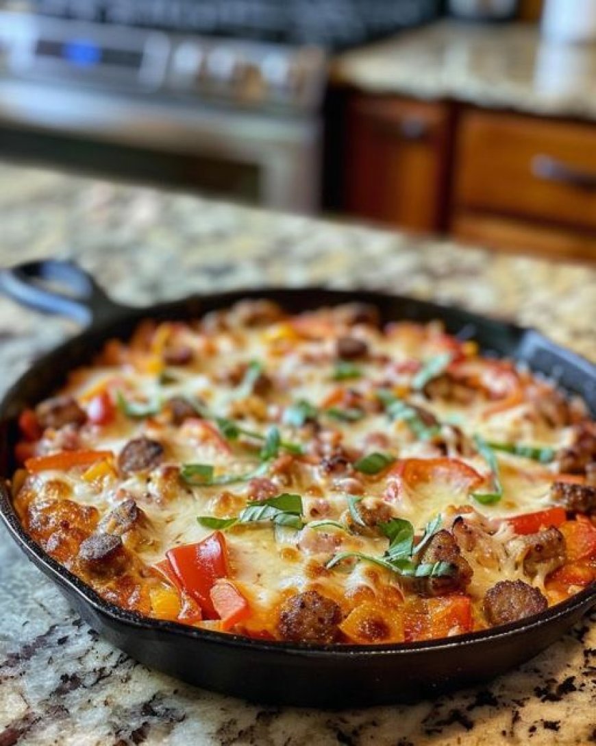 Low Carb Pizza Skillet Ingredients