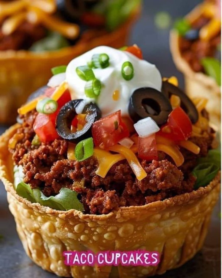 Taco Cupcakes Ingredients