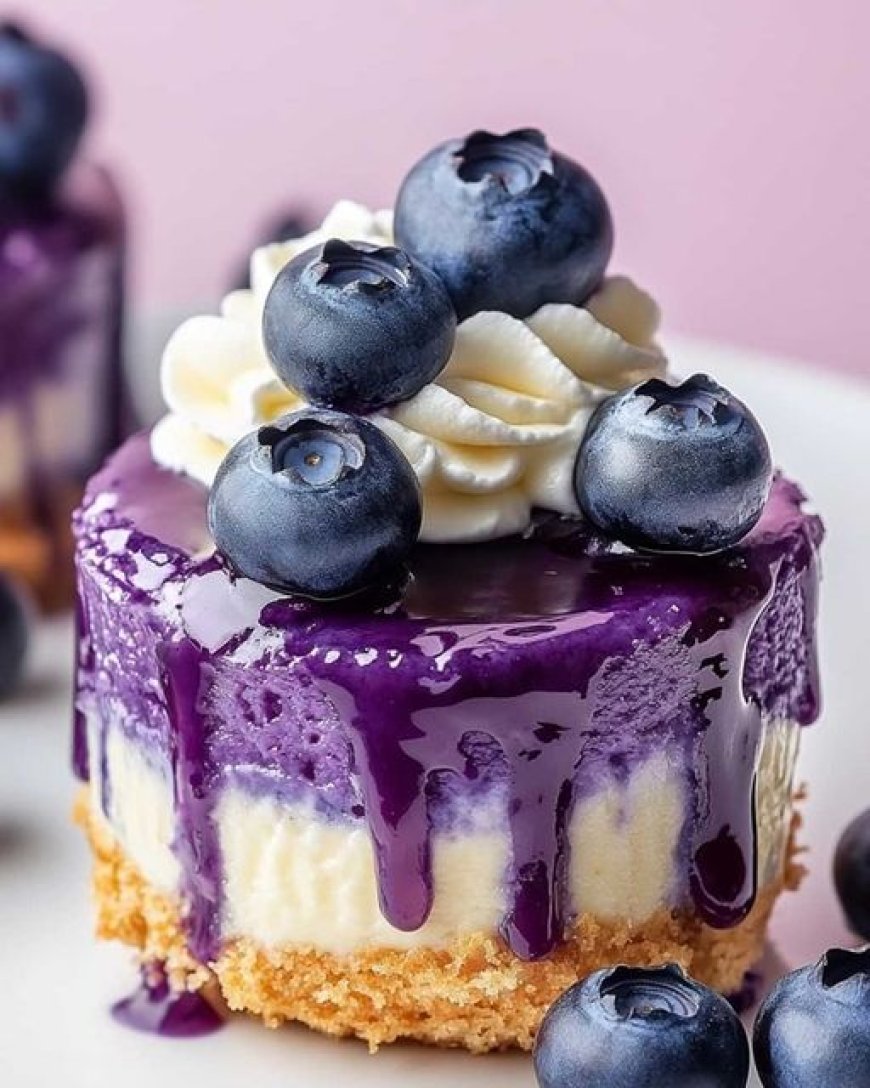 Mini Blueberry Cheesecakes Ingredients