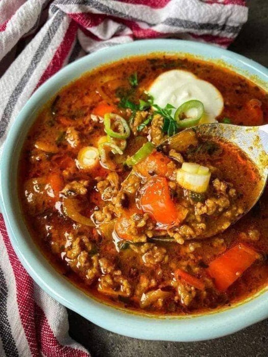 Cheesy Taco Soup Ingredients