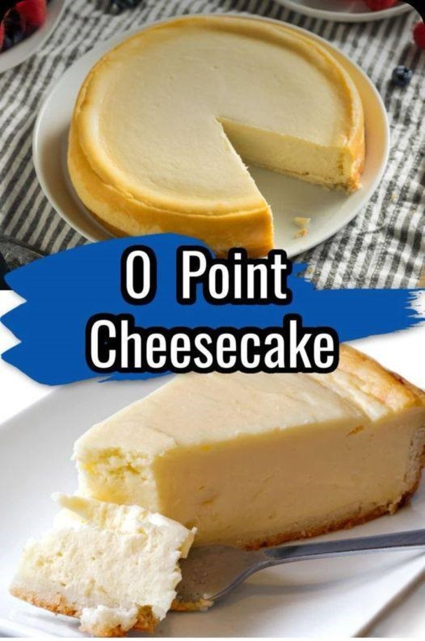 Weight Watchers 0 Point Cheesecake Ingredients