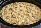 Slow Cooker No Peek Chicken & Rice Recipe