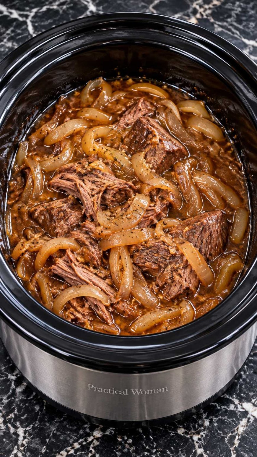 Slow Cooker French Onion Chuck Roast Ingredients: